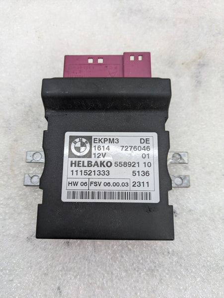 BMW E82 E88 E90 E91 E92 E93 135i 335xi 335i Fuel Pump Control Module EKPM3 7276046