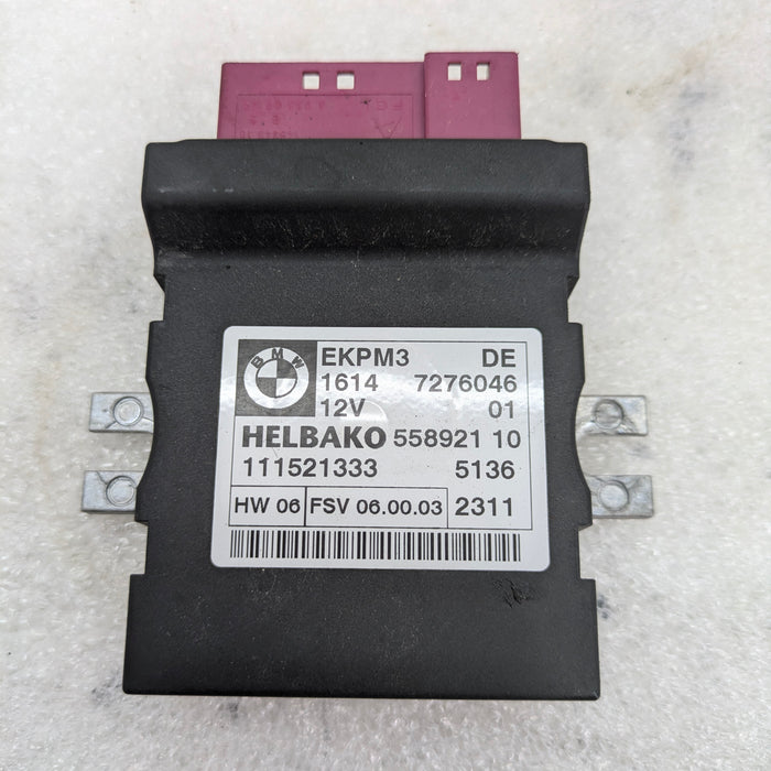 BMW E82 E88 E90 E91 E92 E93 135i 335xi 335i Fuel Pump Control Module EKPM3 7276046