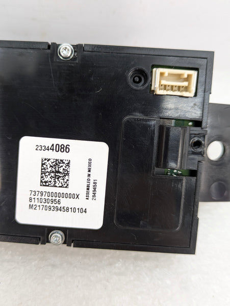 Chevrolet C7 Corvette Stingray Right/Passenger Side Dashboard HVAC Temperature Control Switch 23344086 *DAMAGED*