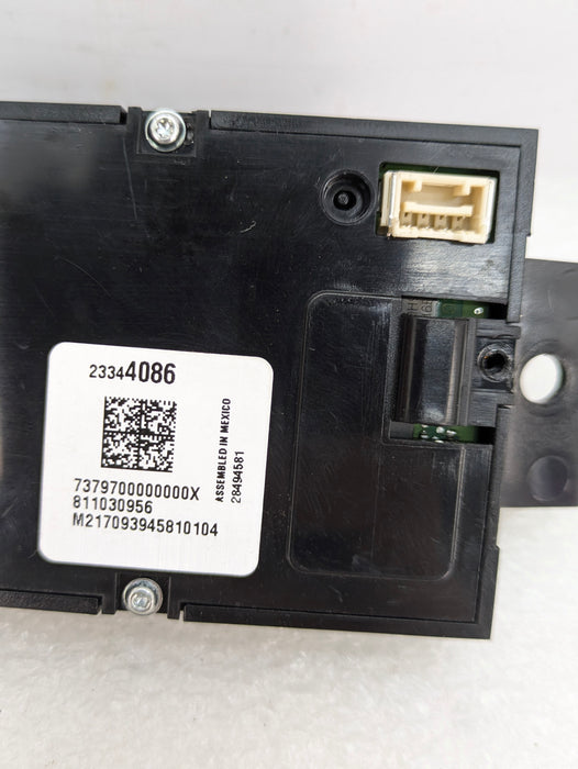 Chevrolet C7 Corvette Stingray Right/Passenger Side Dashboard HVAC Temperature Control Switch 23344086 *DAMAGED*