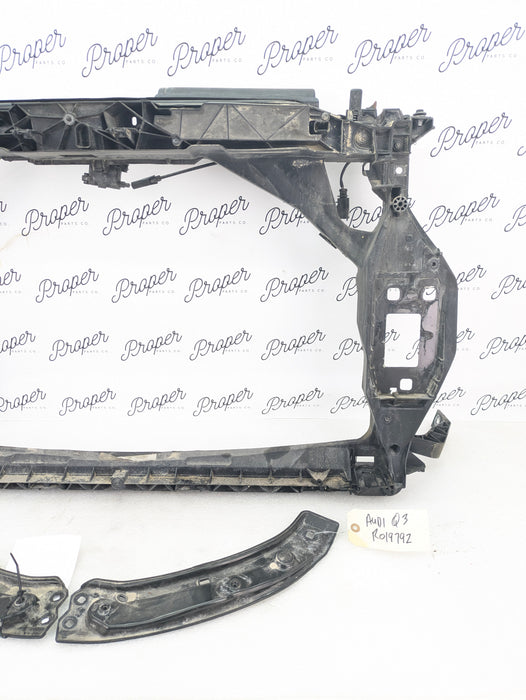 2015-2018 Audi 8U Q3 Front Radiator Support Cradle & Hangers 8U0805594F