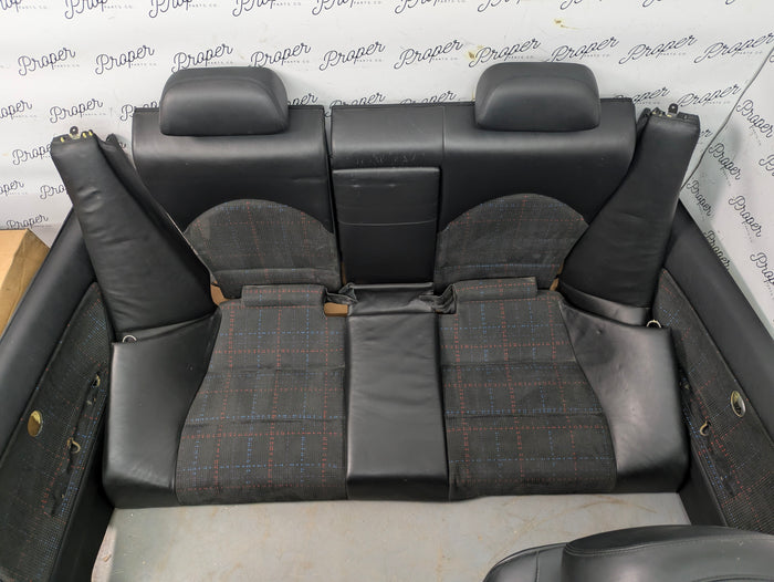 BMW E46 M3 M Texture Interior Swap Kit Door Cards & Seats