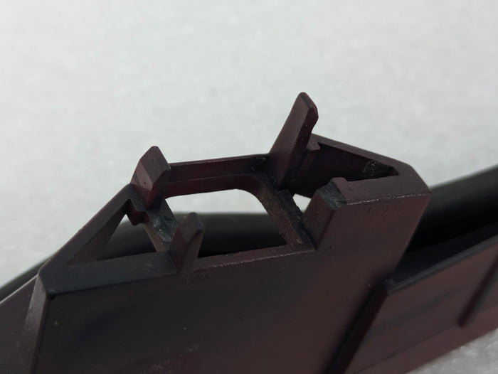 BMW E46 330i 325i 320i Sedan/Wagon Headlight Lower Trim Molding Imola Red Set Left & Right 7030552/7030551 *Damaged*