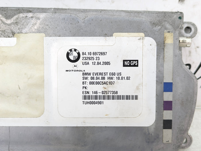 BMW E60 E61 530xi 550xi 540xi Telematics Bluetooth Communications Control Module 6972697