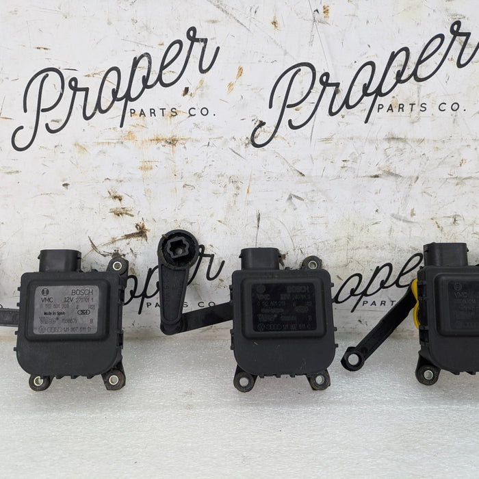 Porsche 996.2 911 Carrera 4 HVAC Heater Core Blend Motor Door Flap Actuators 8D2820511C/1J1907511D