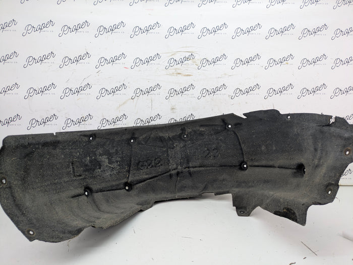 BMW G22 G23 430ix M440ix Rear Left/Driver Side Fender Liner Splash Shield 7447165 *DAMAGED*