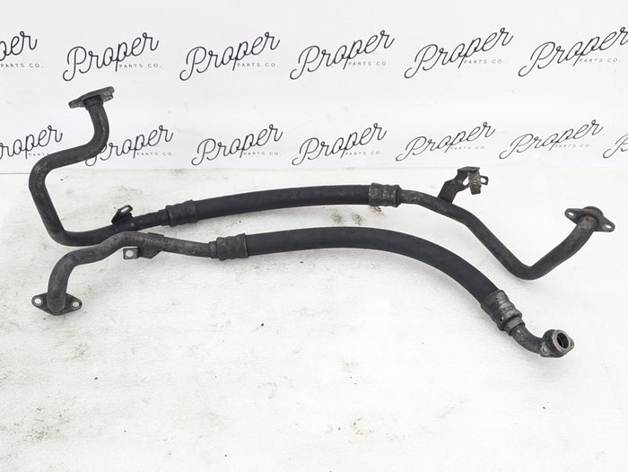 BMW E60 E61 M5 E63 E64 M6 S85 Engine Oil Filter Housing Inlet/Outlet Pressure Lines 7837253/7837254