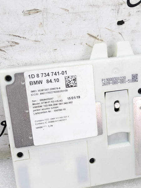 BMW F36 440xi Telematics Communication Control Uni Module 8734741
