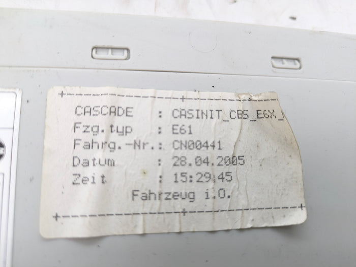 BMW E60 E61 E63 E64 530xi M5 540xi 525xi Cas Car Access System CAS2 Module 6965050