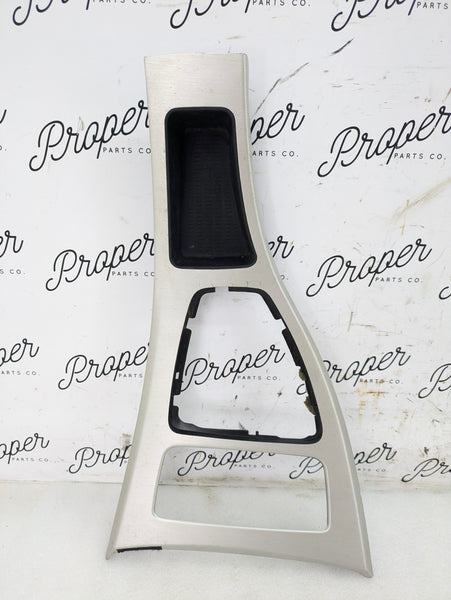 BMW E91 E90 E92 3 Series Non-iDrive/Non-Navigation Brushed Aluminum Center Console Trim 6982445/7118034 *DAMAGED*