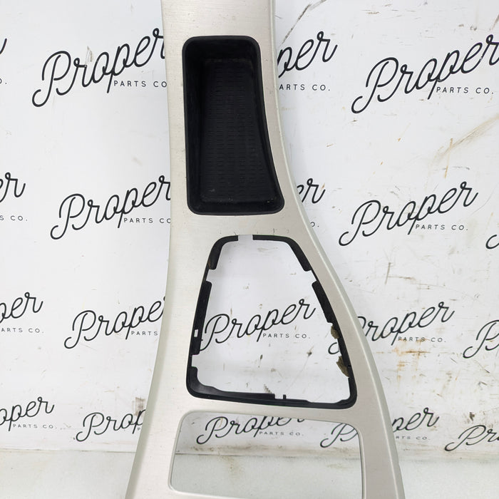 BMW E91 E90 E92 3 Series Non-iDrive/Non-Navigation Brushed Aluminum Center Console Trim 6982445/7118034 *DAMAGED*