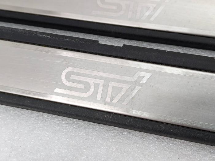 SUBARU WRX STI (GR) DOOR SILL TRIM (PAIR)