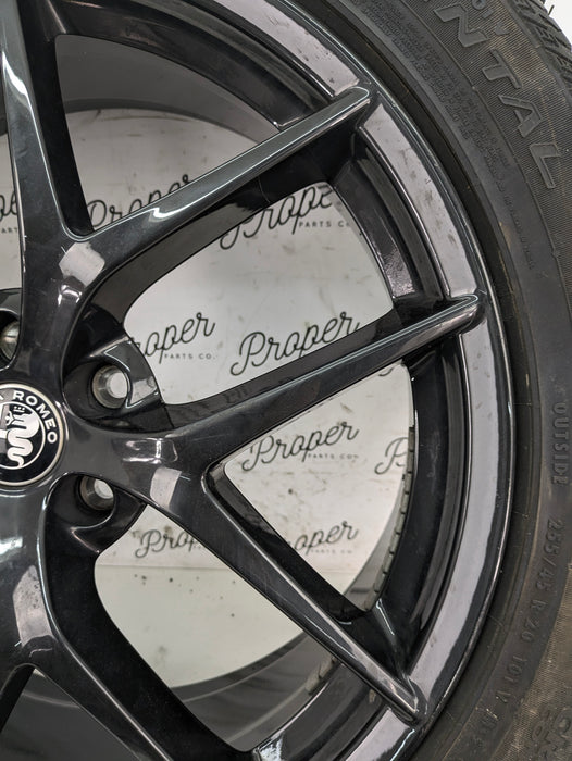2021 Alfa Romeo Stelvio Wheel Set 8.5 X 20 Et 31 156117310 *Note*