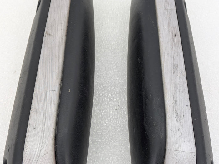 BMW E46 M3 330ci 328ci 325ci 323ci Coupe/Convertible Rear Panel Armrest Brushed Aluminum Trim Set 8241211/8241212