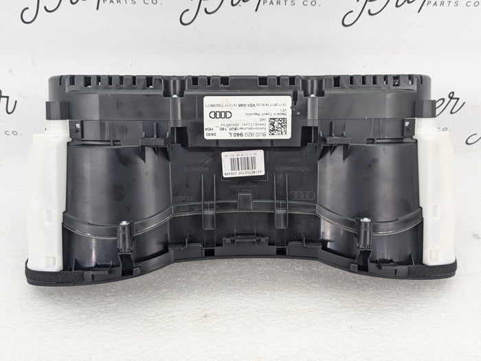 2016-2018 Audi 8U Q3 Speedometer Instrument Gauge Cluster KMH 8U0920940L