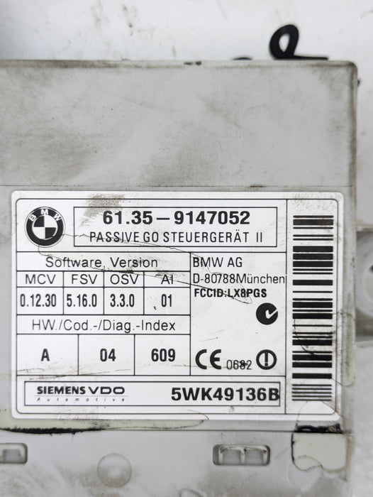 BMW E93 335is 335xi 335i 328xi 328i M3 Keyless Passive Go Control Module 9147052