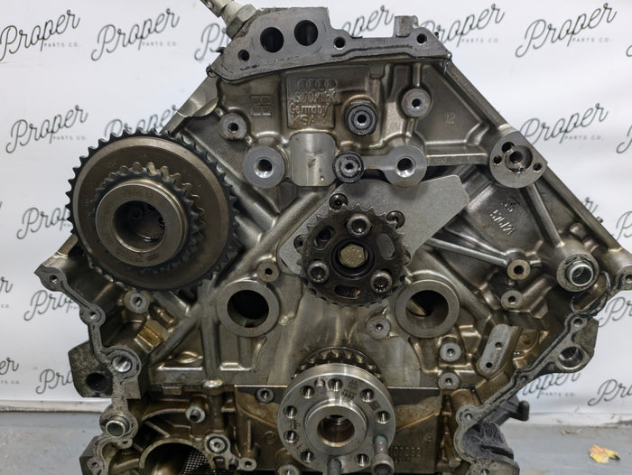 Audi B8/8K S4 CGXC 3.0L V6 Supercharged Short Block Engine *NOTE*