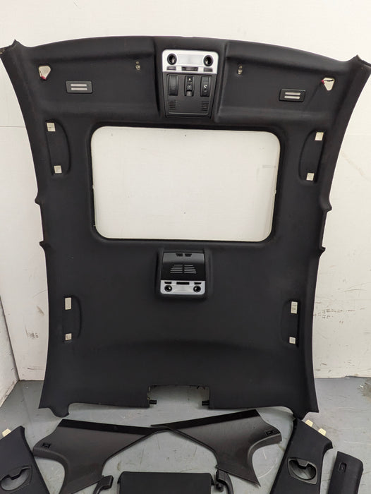 BMW E90 335xi 328xi Sedan Black Headliner Upper Interior Set	51448046413