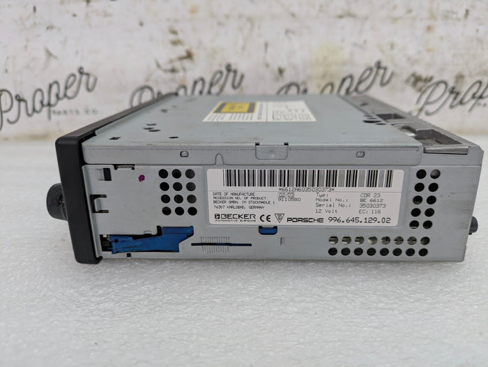 Porsche 986 Boxster S Headunit/Radio/CD Player 99664512902 *NOTE*