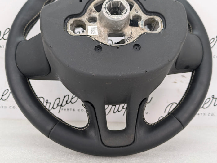 2021 Volvo V60 T6 R-Design Black Leather Steering Wheel & Buttons 32288776