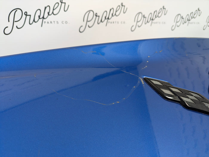 Chevrolet C7 Corvette Stingray Rear Bumper Cover Laguna Blue Tintcoat (G7H) 23452911