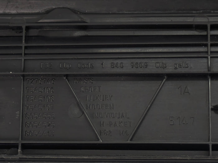 BMW F32 4 Series M Sport Left/Right Door Sill Trim Set 8054525