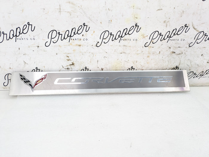 Chevrolet C7 Corvette Stingray Z51 Right/Left Side Door Sill Trim Scuff Plate 22789326