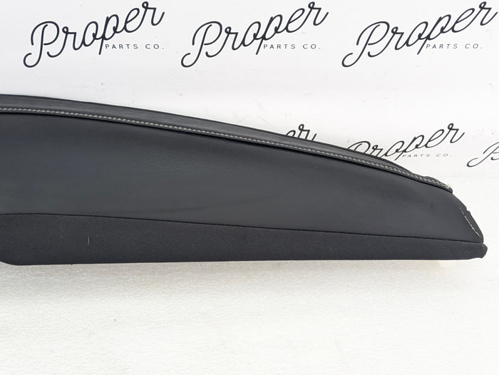 2021 Volvo V60 T6 R-Design Right/Passenger Side Rear Black Leather Seat Bolster 31467788