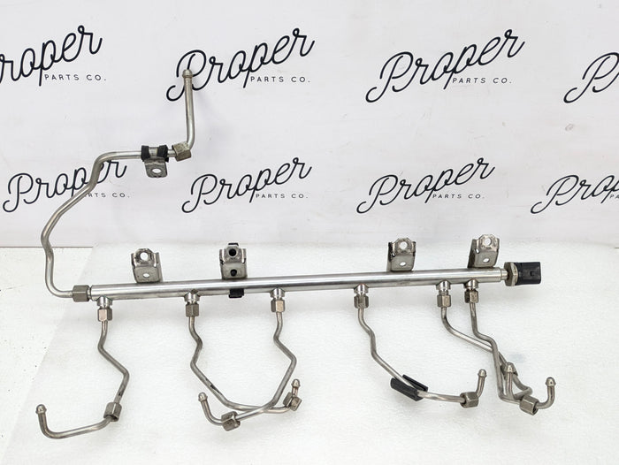 BMW E82 E88 135i N55 High Pressure Fuel Rail With Injector Lines 7576779