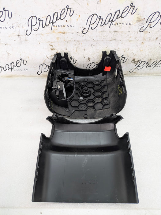 Chevrolet C7 Corvette Stingray Z51 Upper & Lower Steering Column Surround Trim Covers W/Key Fob Sensor 22782215/13500158