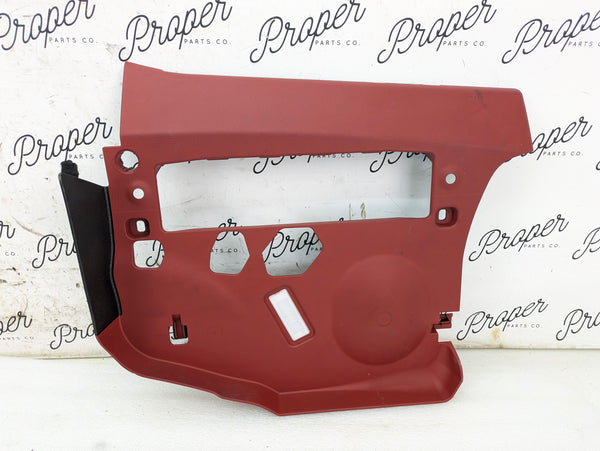 BMW F36 435xi Right/Passenger Side Dashboard Lower Knee Kick Panel Trim Coral Red 9218558