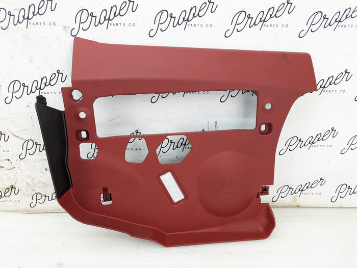 BMW F36 435xi Right/Passenger Side Dashboard Lower Knee Kick Panel Trim Coral Red 9218558