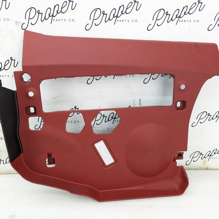 BMW F36 435xi Right/Passenger Side Dashboard Lower Knee Kick Panel Trim Coral Red 9218558