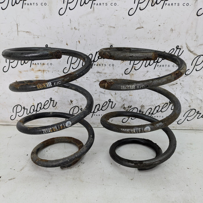 BMW E60 E61 530xi H&R Springs Front Lowering Sport Spring Set 29146 VA