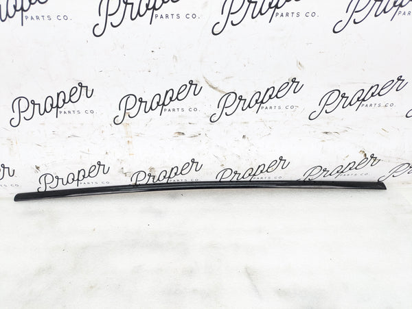 BMW E82 135i 128i Rear Lower Shadow Line Window Trim Left 51372996839