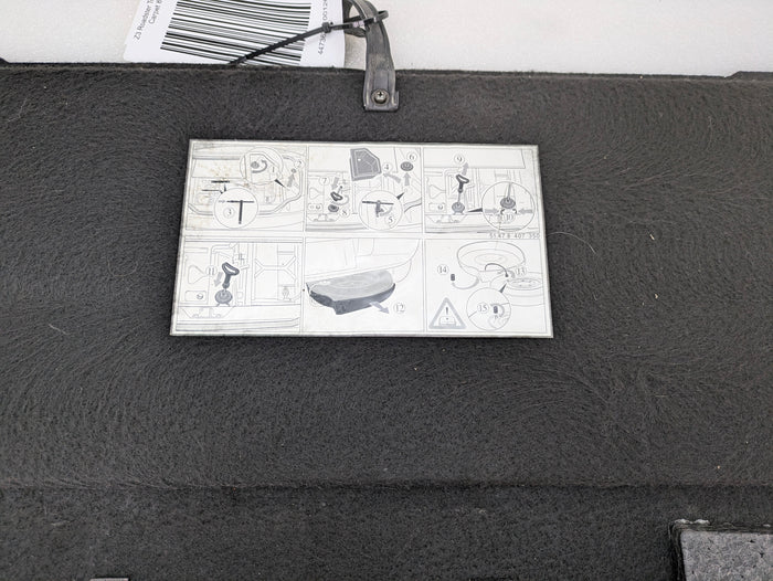 BMW Z3 M Roadster Trunk Floor Carpet Mat 8399299