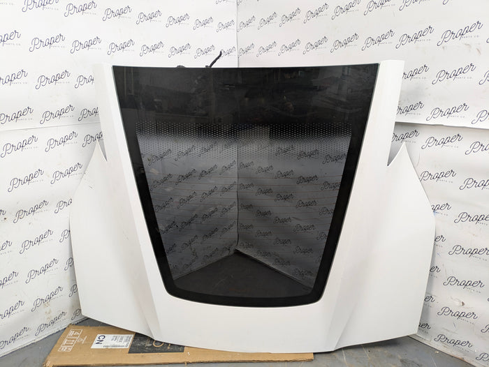 Chevrolet C7 Corvette Stingray Rear Hatch Trunk Lid Arctic White (G8G/U9567) *DAMAGED*