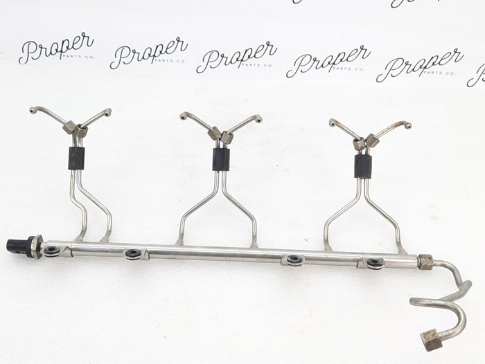 BMW F32 F30 F33 F34 F36 435xi 335xi N55 High Pressure Fuel Rail W/Injector Lines 7649710