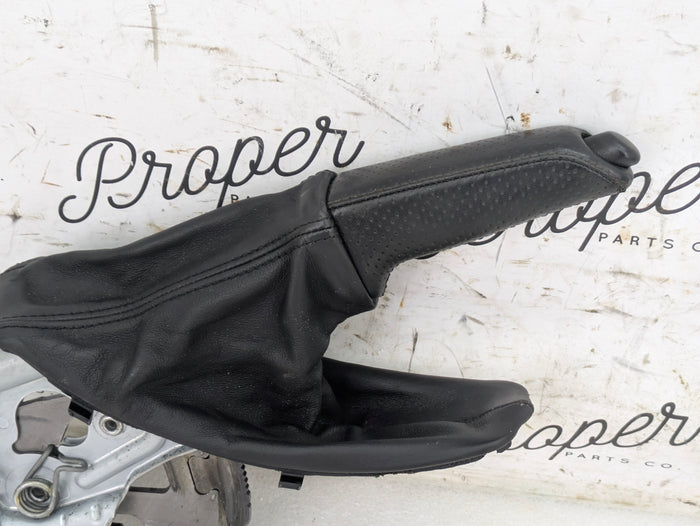 BMW E92 E93 E90 E91 3 Series M Sport Perforated Black Leather Parking Brake Handle & Boot 6782749