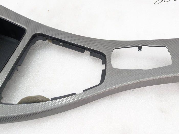 BMW E92 E93 M3 335is Coupe/Convertible Dark Glacier Silver Interior Dash Center Console Trim Set