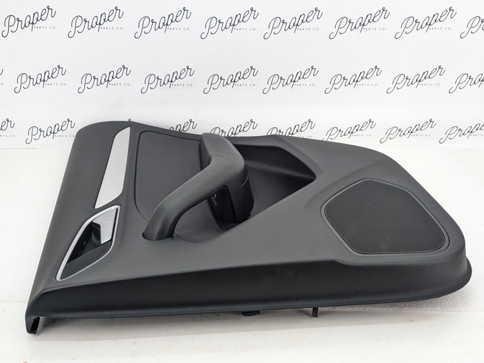 2015-2018 Audi 8U Q3 Right Rear Passenger Interior Door Panel Card Black 8U0867306