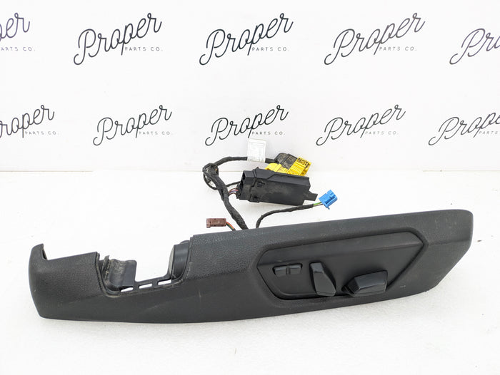 BMW F30 F31 Front Right/Passenger Side Sport Seat Control Switch Buttons W/Trim 9276624