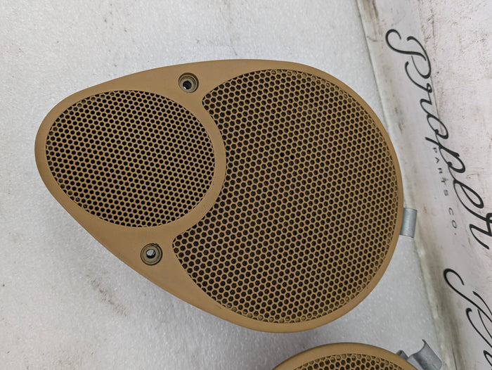 Porsche 996.2 911 Carrera 4 BOSE Rear Left/Right Speakers Savanna Beige 99664504300/99664504400