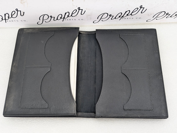 BMW E46 330Ci 325Ci Coupe Owners Radio Manual & Leather Slip Case 01410155309