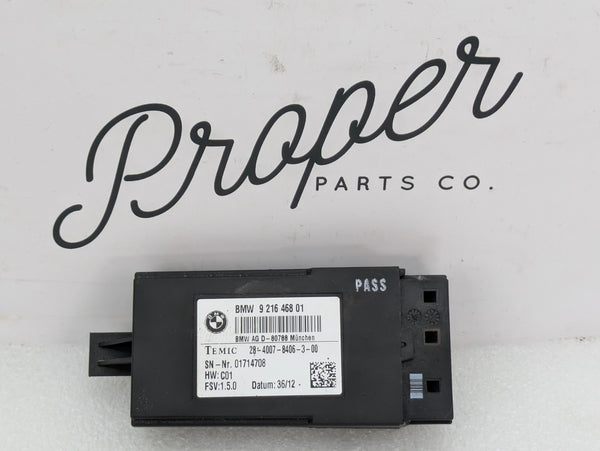 BMW F30 F31 F32 F33 F34 F36 335xi 328xi 340xi 330xi 320ix Heated Seats Control Module W/Bracket 9216468