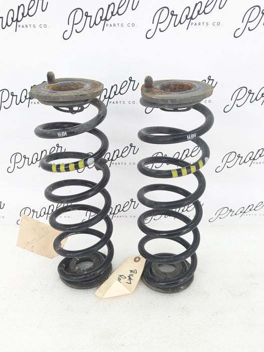 2016-2018 Audi 8U Q3 Quattro AWD Front & Rear Suspension Spring Set 4 Yellow 1 Grey