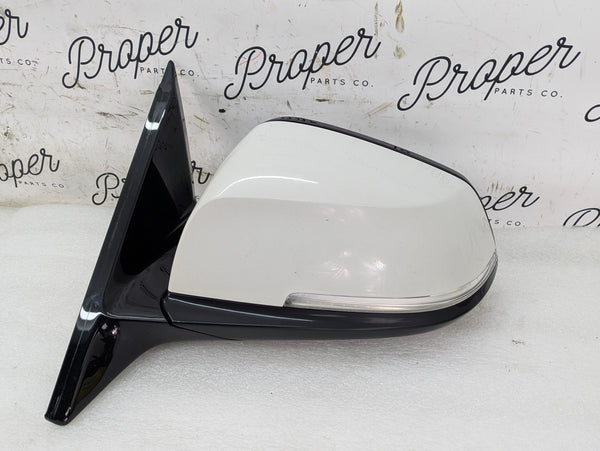 BMW F36 F32 F33 435xi 440xi 428xi 430xi M Sport Left/Driver Side View Mirror W/Camera Alpine White (300)