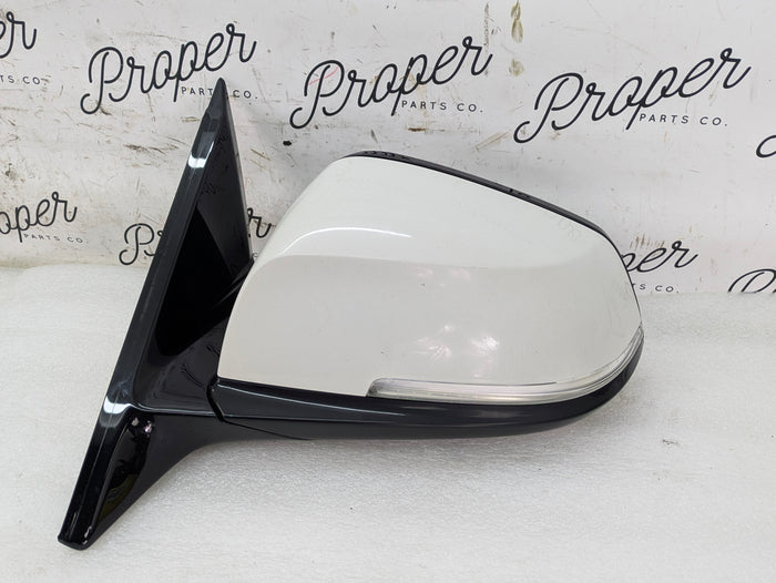 BMW F36 F32 F33 435xi 440xi 428xi 430xi M Sport Left/Driver Side View Mirror W/Camera Alpine White (300)