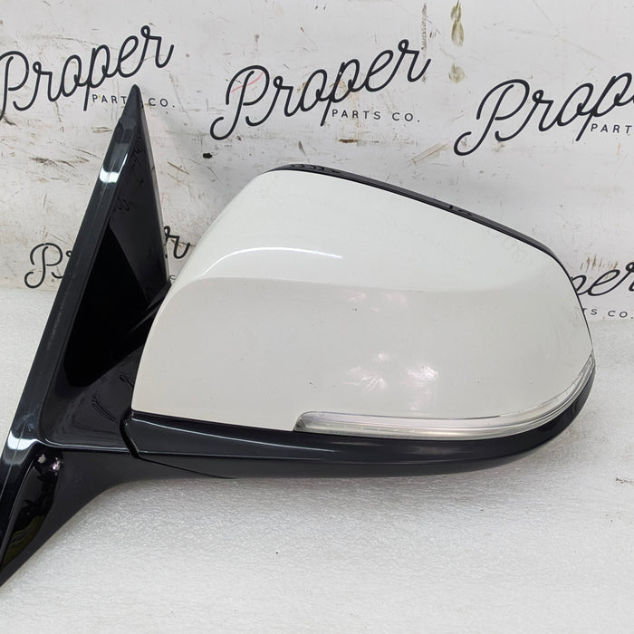 BMW F36 F32 F33 435xi 440xi 428xi 430xi M Sport Left/Driver Side View Mirror W/Camera Alpine White (300)