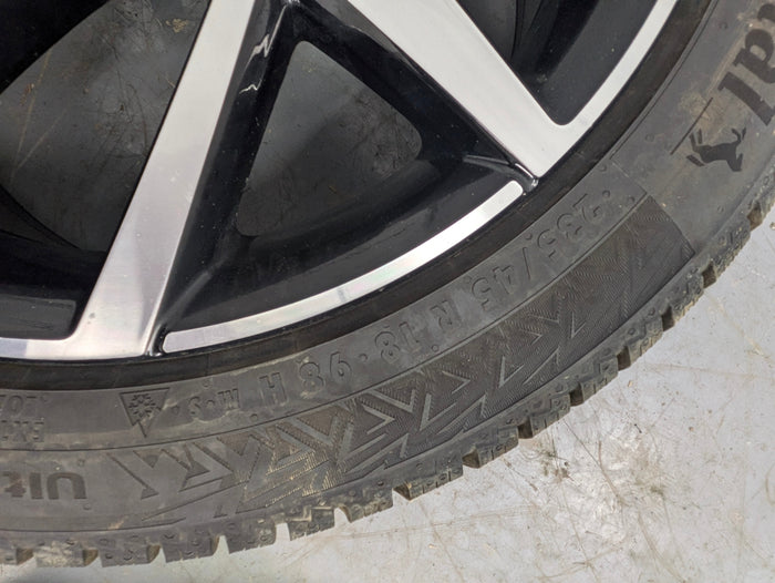 2021 Volvo V60 T6 R-Design Y Spoke Black Diamond Cut Wheel 8 X 18 Et 42 31471311 #2